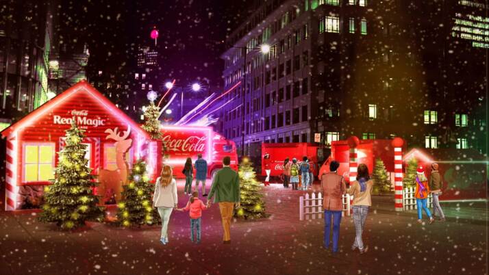 Coca-Cola diffonde la Magia del Natale con la nuova campagna Real Magic at Christmas